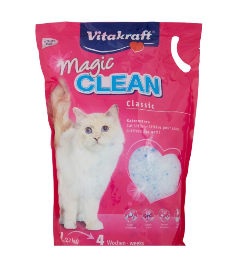 VITAKRAFT – Lettiera Gatto Magic Clean – 5Lt