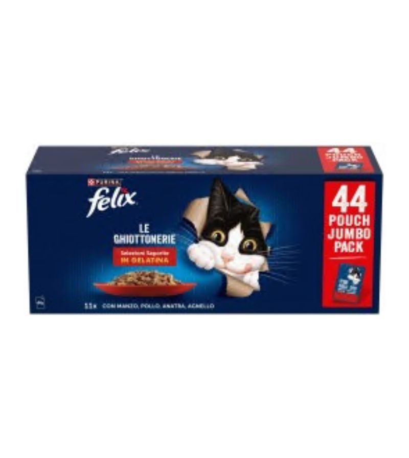 FELIX – Multipack Ghiottonerie Selezioni Saporite – 44Pz