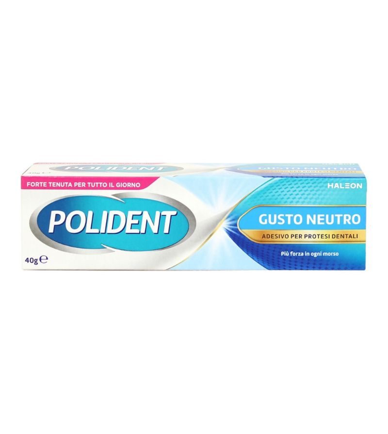 POLIDENT – Adesivo Per Protesi Dentali Free Neutro – 40Gr