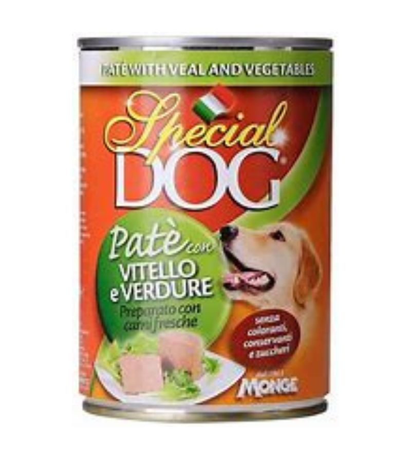 SPECIAL DOG – Pate Vitello E Verdure – 400Gr