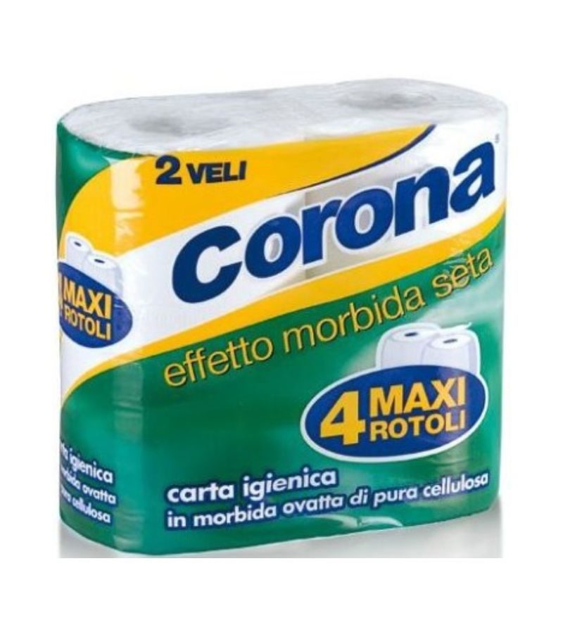 CORONA – Carta Igienica Maxi – 4 Rotoli