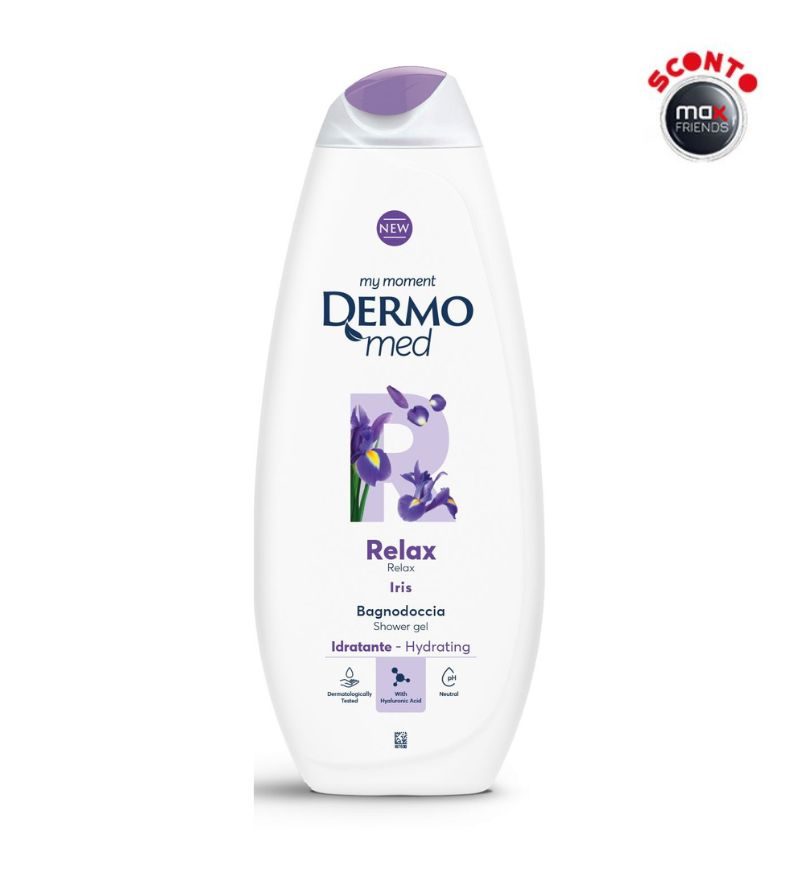 DERMOMED – Bagnodoccia Relax/Iris – 650Ml