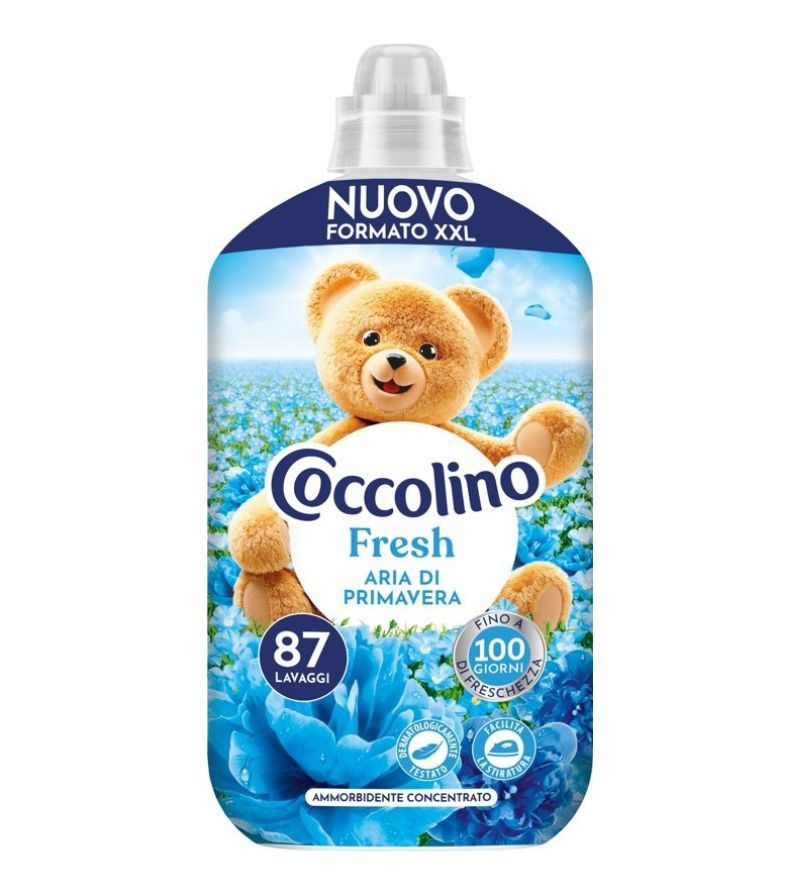 COCCOLINO – Ammorbidente Blu Aria Di Primavera – 1827Ml 87Lav