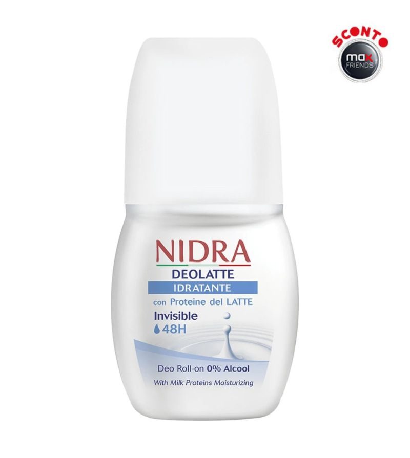 NIDRA – Deodorante Roll-On Idratante – 50Ml