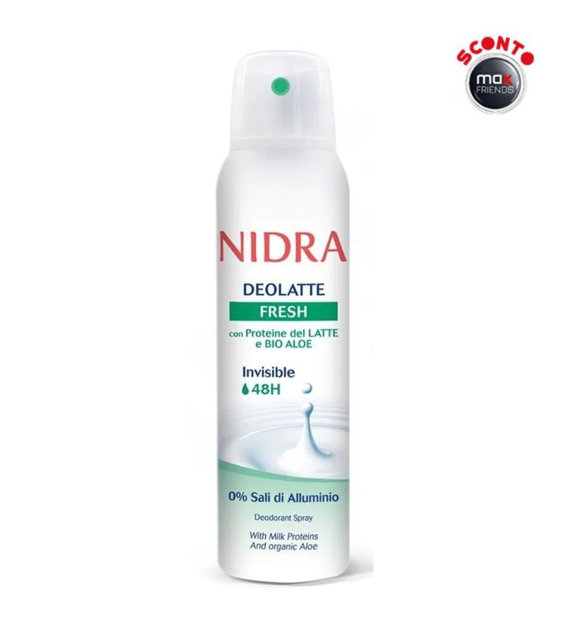 NIDRA – Deodorante Spray Fresh – 150Ml