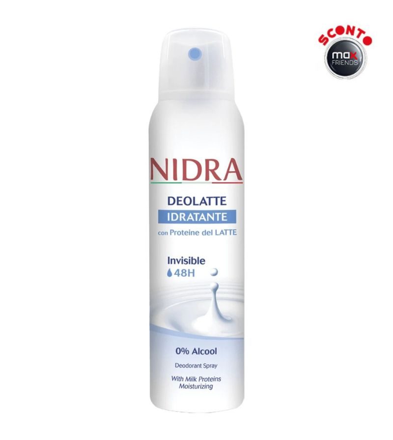 NIDRA – Deodorante Spray Idratante – 150Ml