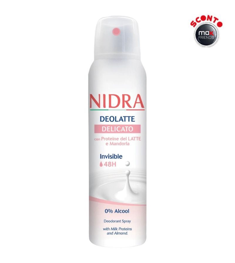 NIDRA – Deodorante Spray Delicato – 150Ml
