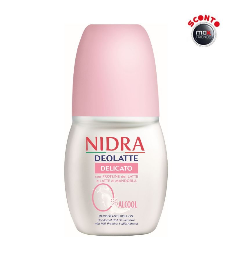 NIDRA – Deodorante Roll-On Delicato – 50Ml