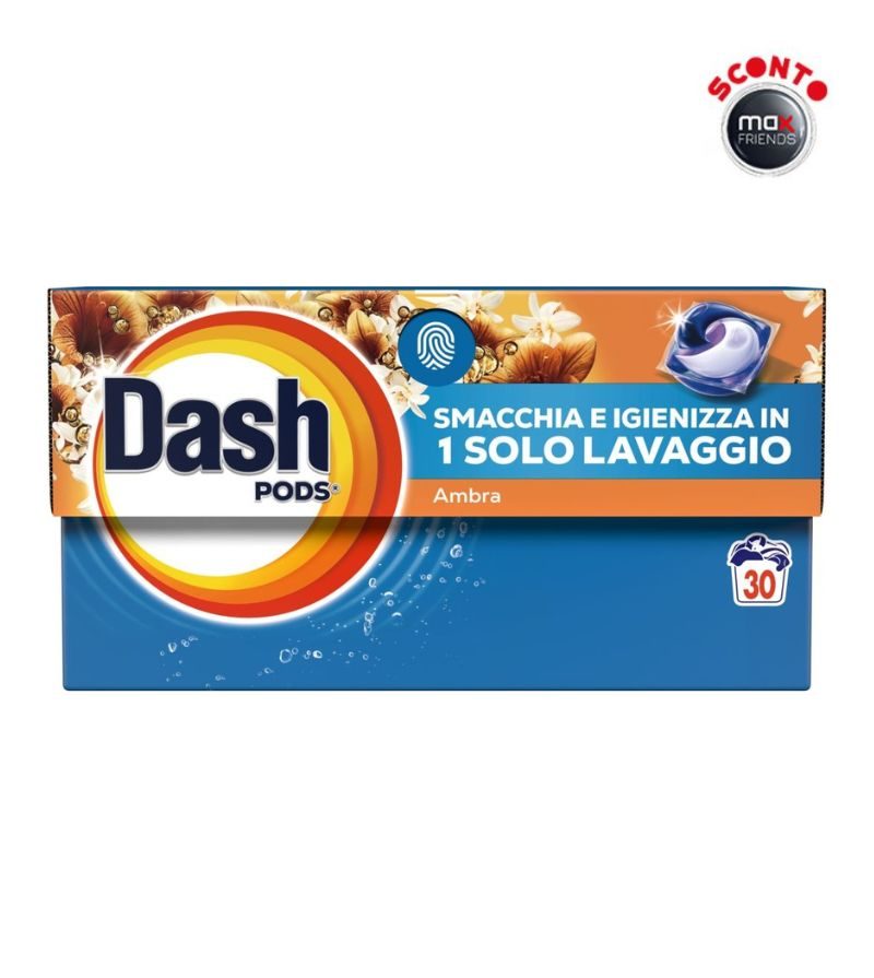 DASH – Pods Ambra – 30Pz
