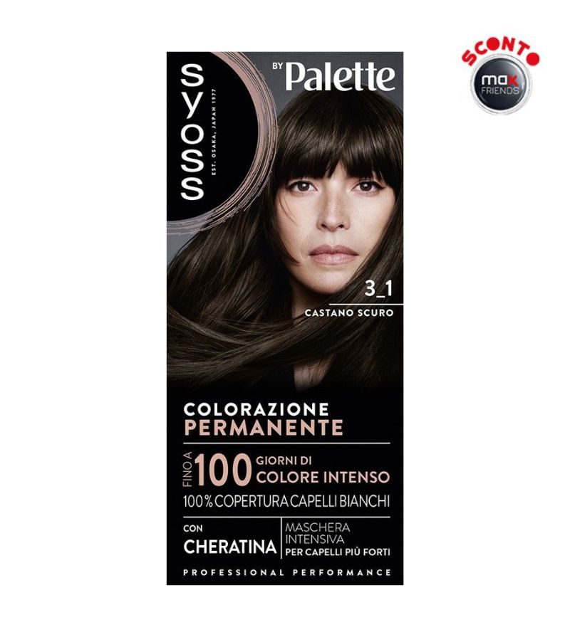 SYOSS – Palette 3-1 Castano Scuro