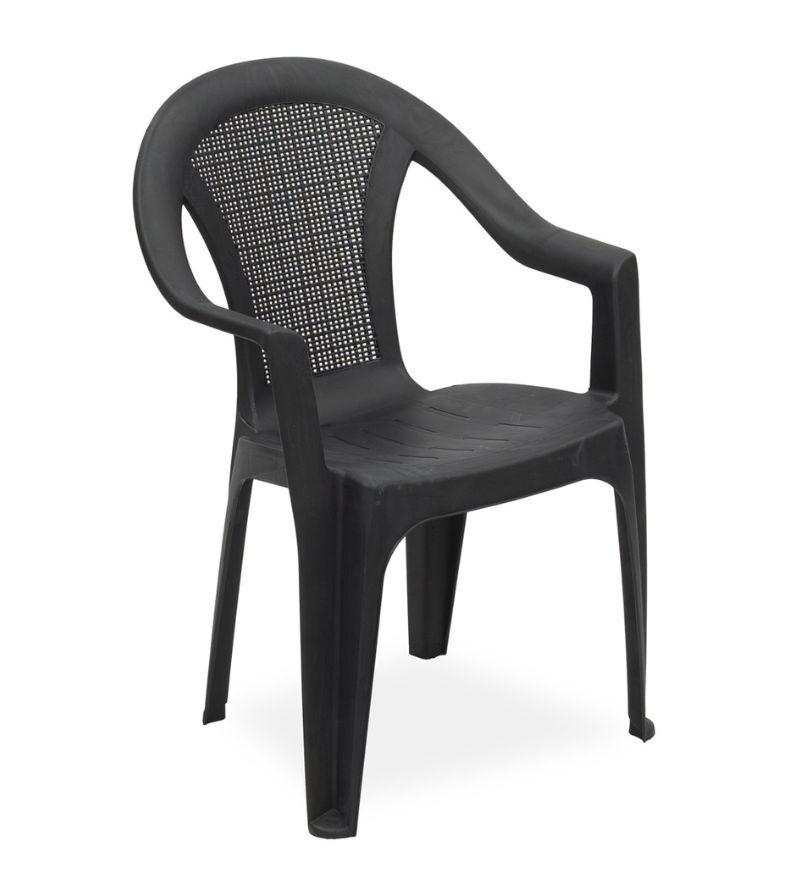 – Sedia Tessa In Plp Antracite