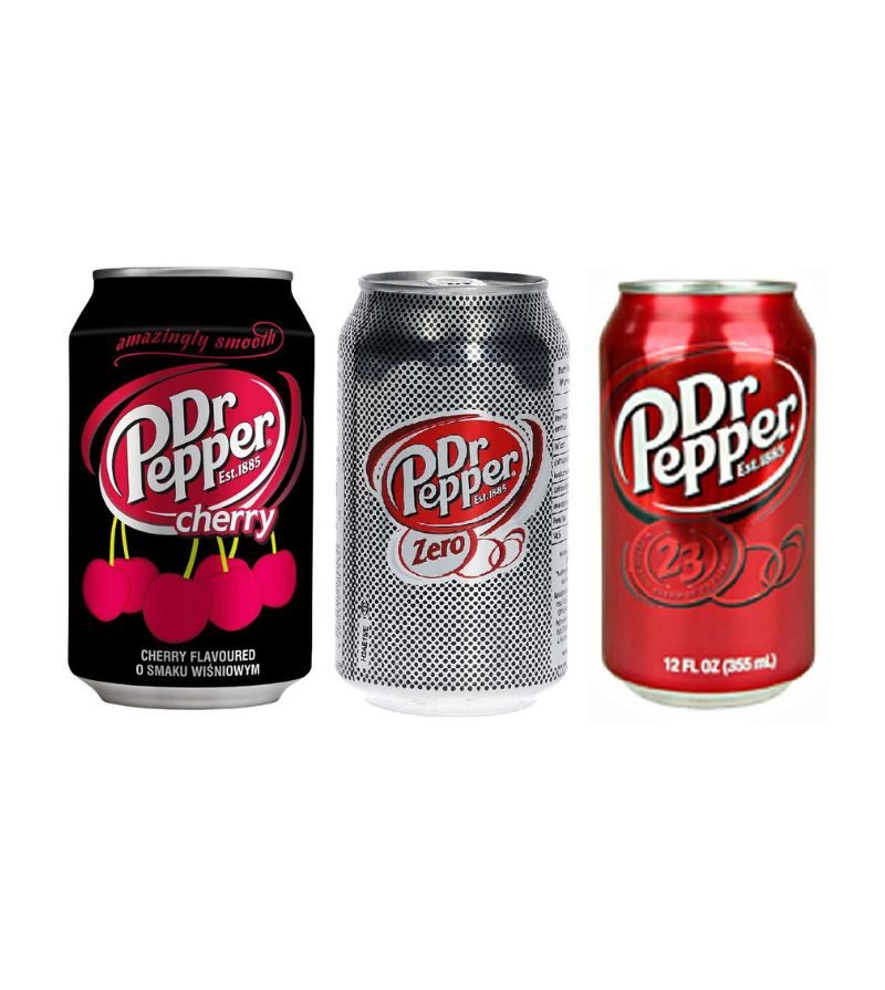 – Dr Pepper 330Ml – Gusti Assortiti