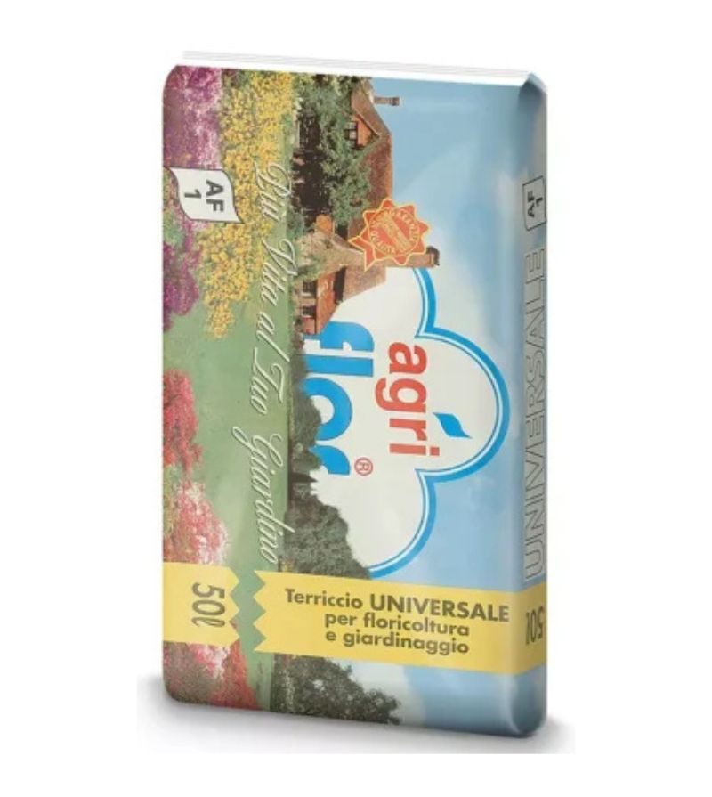 AGRIFLOR – Substrato Coltivazione Misto – 50Lt