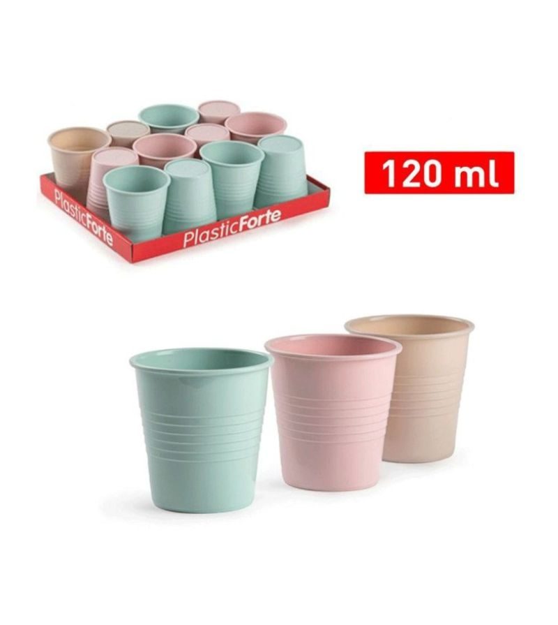 PLASTIC FORTE – Bicchiere Piccolo – 120Ml