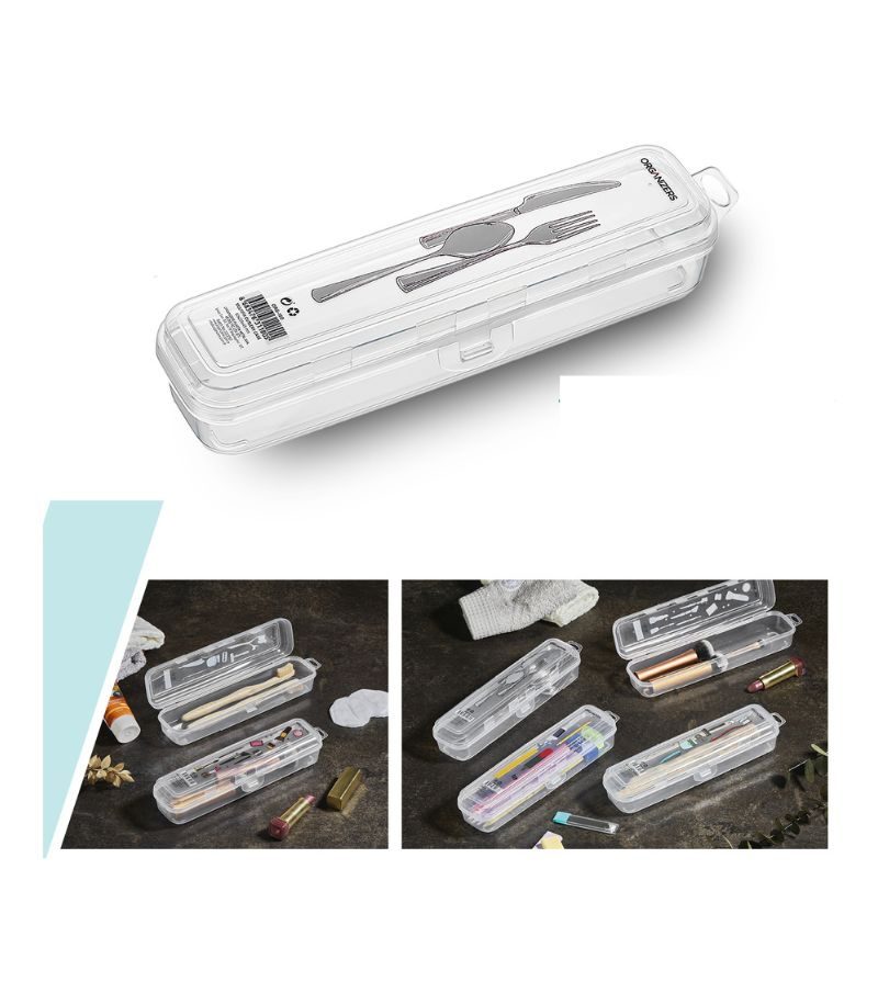 VIRTIME – Porta Posate In Plastica – 6X23.5X4.5Cm