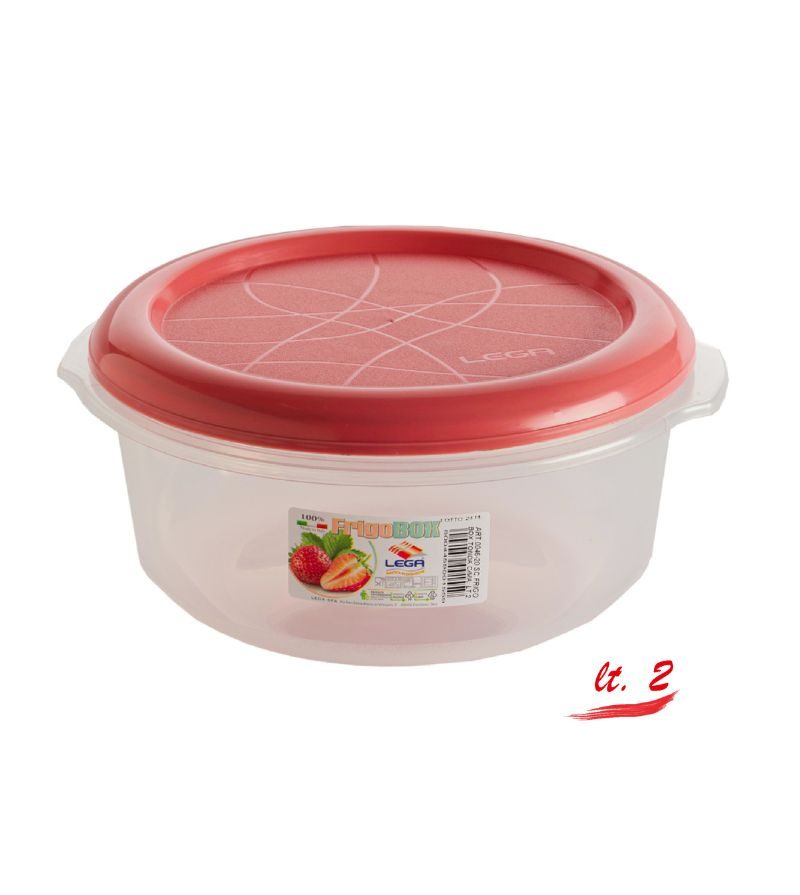 LEGA – Frigo Box Tonda Con Manico – 2Lt