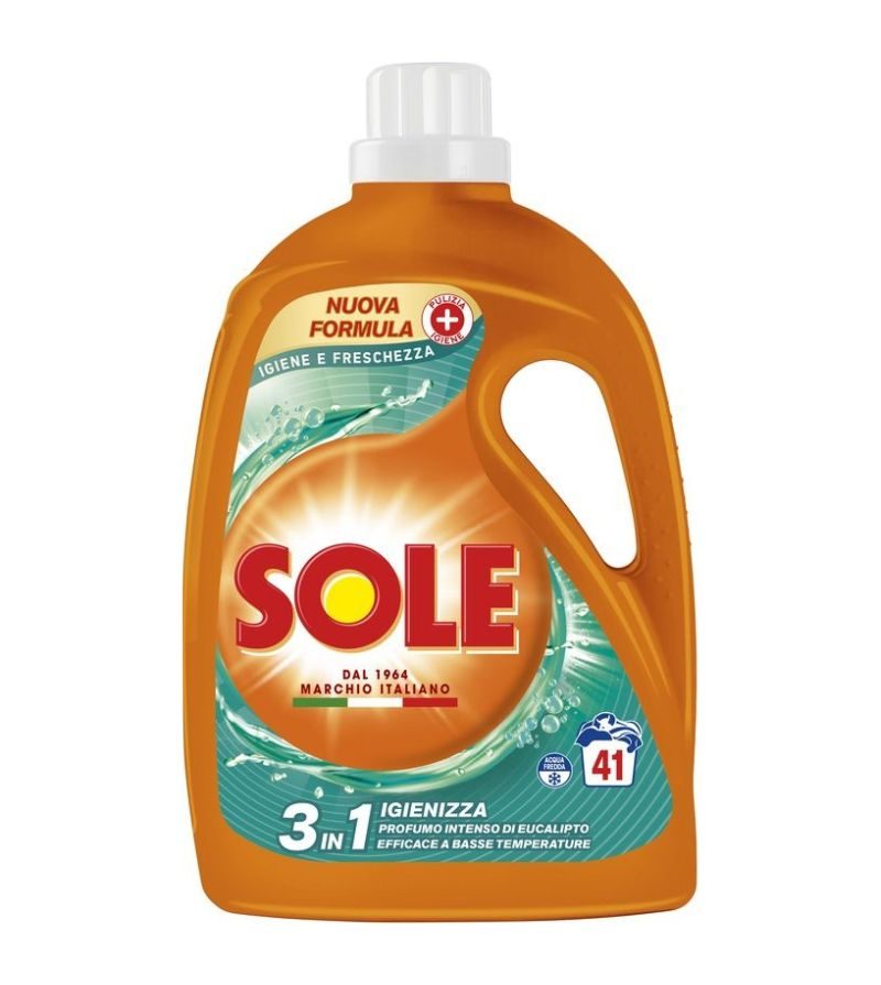 SOLE – Detersivo Lavatrice Liquido Hygiene – 41Lav