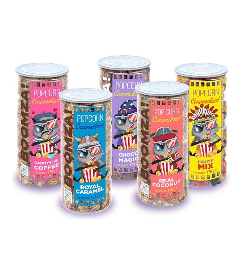 – Popcorn 170Gr – Gusti Assortiti
