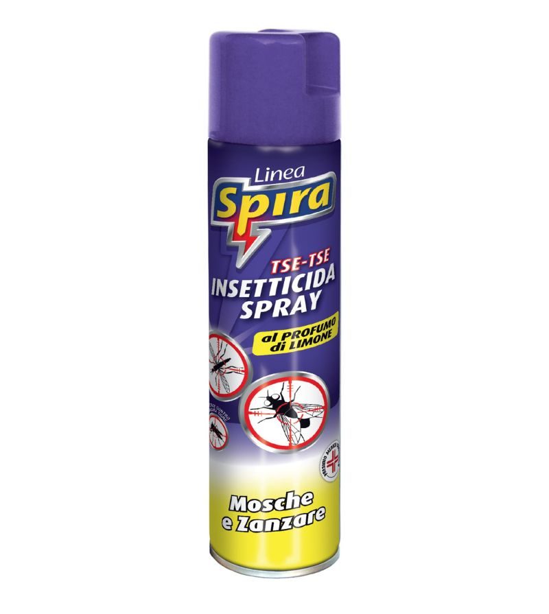 SPIRA – Insetticida Spray Mosche E Zanzare – 400Ml