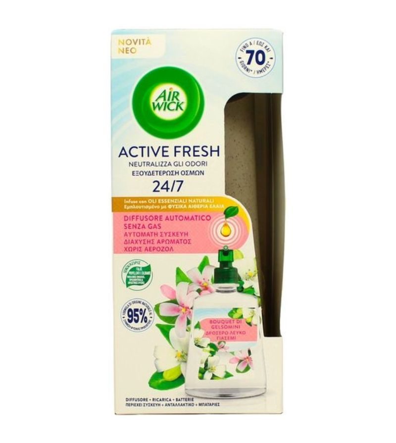 AIR WICK – Diffusore + Ricarica Gelsomino – 228Ml