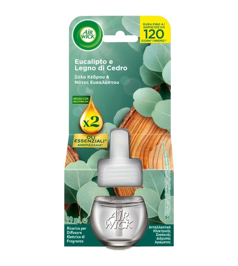 AIR WICK – Ricarica Diffusore Elettrico Eucalipto