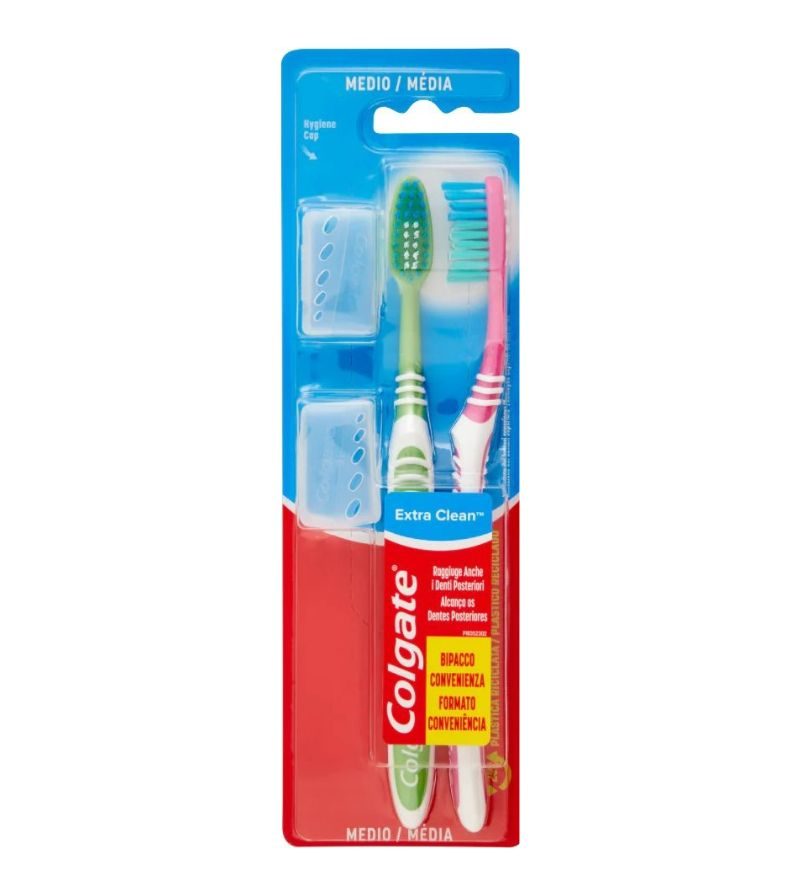 COLGATE – Spazzolino Extra Clean Duo