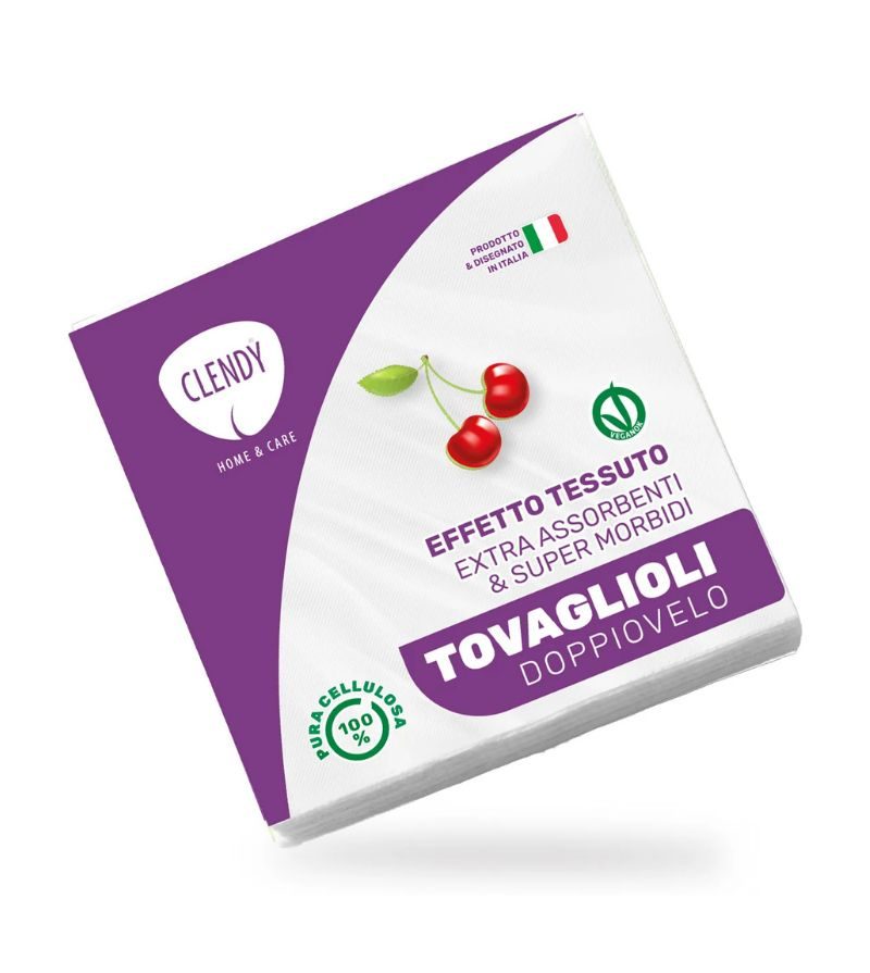 – Tovaglioli 2 Veli Bianchi – 25Pz