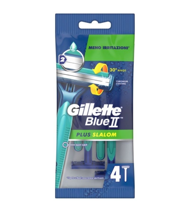 GILLETTE – Rasoio Slalom Plus – 4Pz