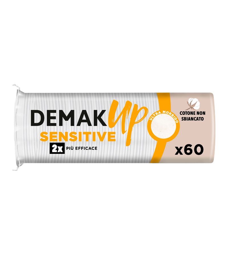 DEMAK UP – Dischetti Struccanti Sensitive Normali – 60Pz