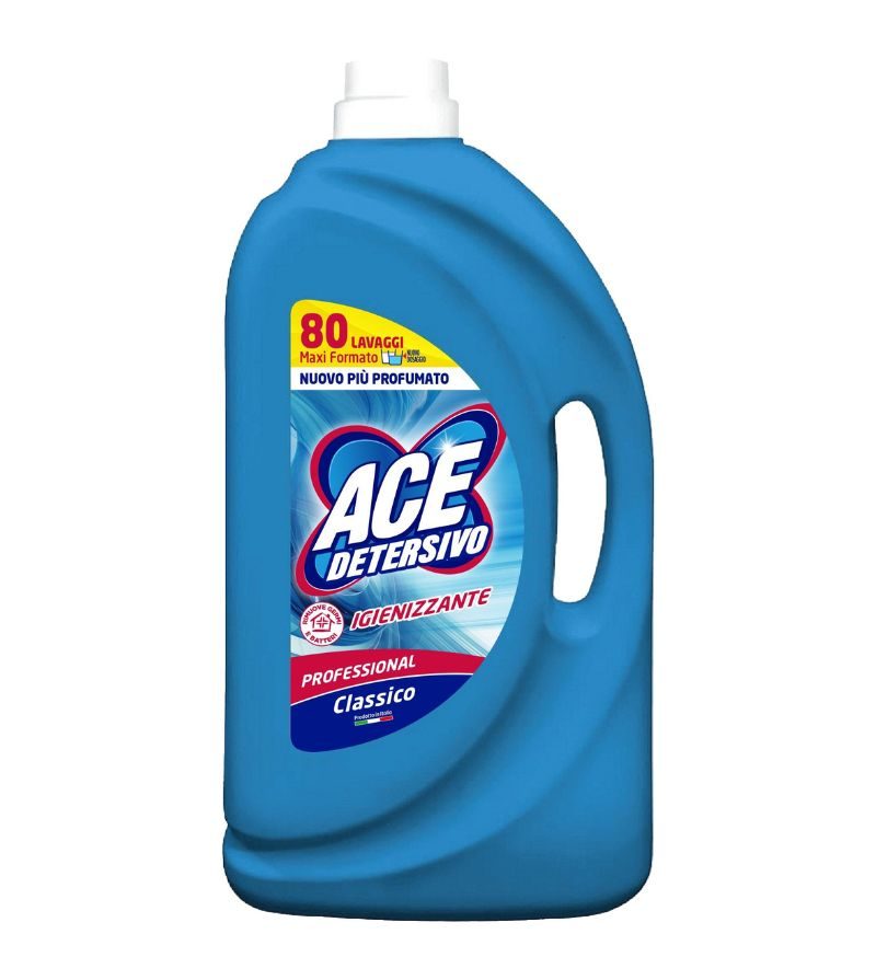 ACE – Detersivo Liquido Professional Classico – 80Lav