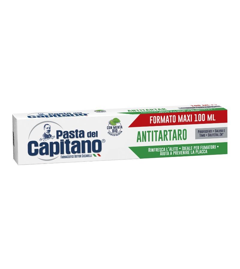 CAPITANO – Dentifricio Antitartaro Bio – 100Ml