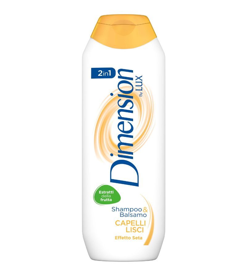 DIMENSION – Shampoo 2 In 1 Capelli Lisci – 250Ml