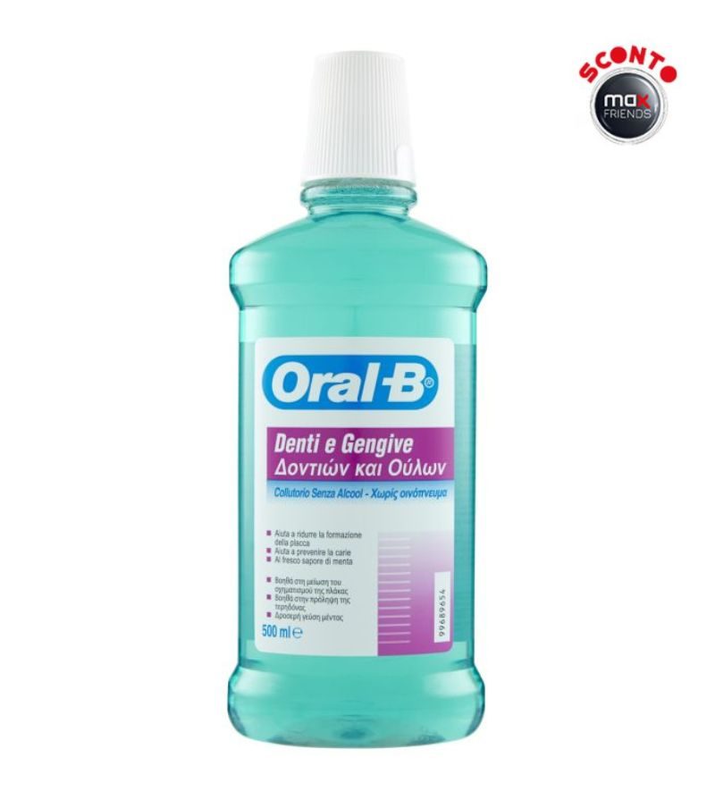 ORAL B – Collutorio Denti E Gengive – 500Ml