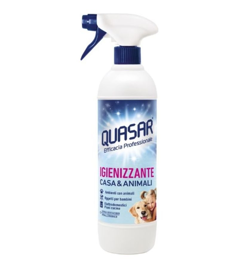 QUASAR – Spray Igienizzante Animali – 580Ml