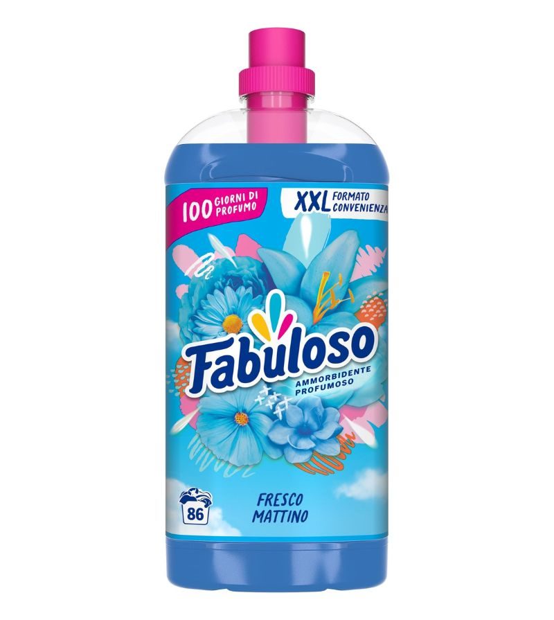 FABULOSO – Ammorbidente Concentrato Fresco Mattino – 86Lav
