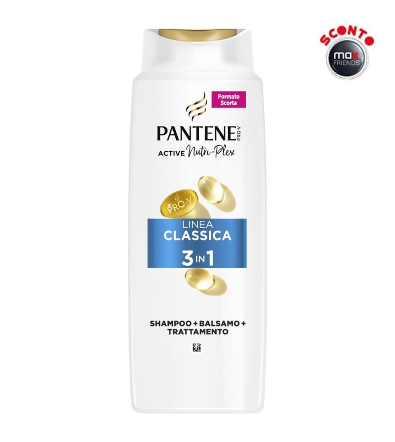 PANTENE – Shampoo 3 In 1 Classico – 625Ml