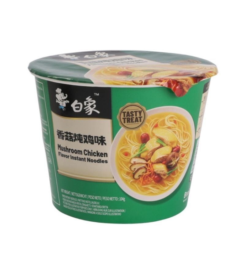 BX – Noodles Istantanei Con Pollo E Funghi Shiitake