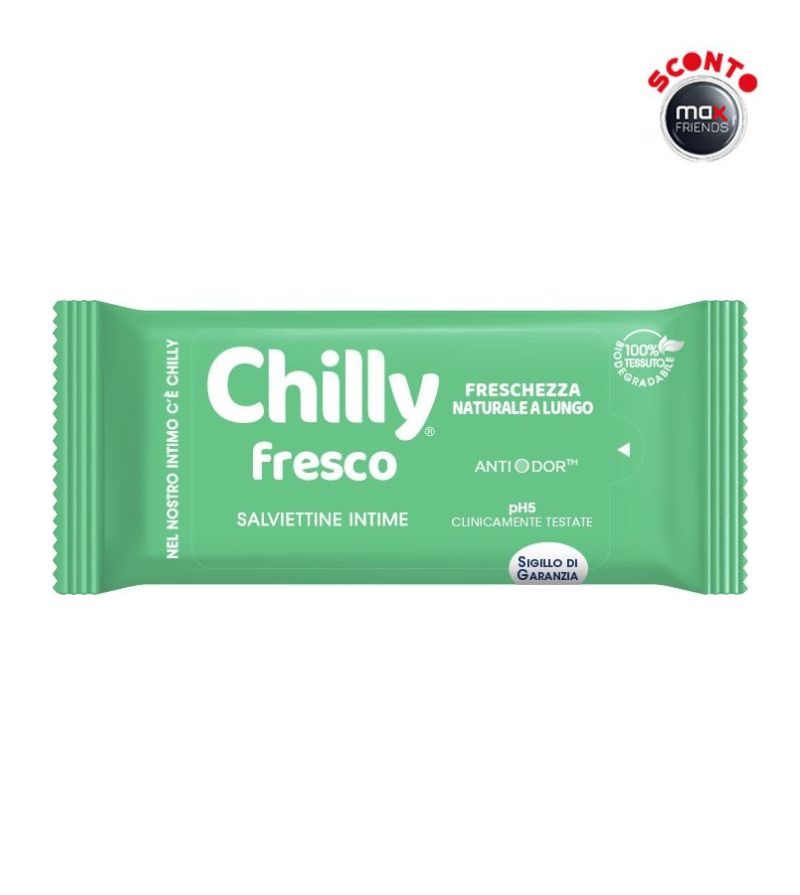 CHILLY – Salviette Intime Fresco – 12Pz
