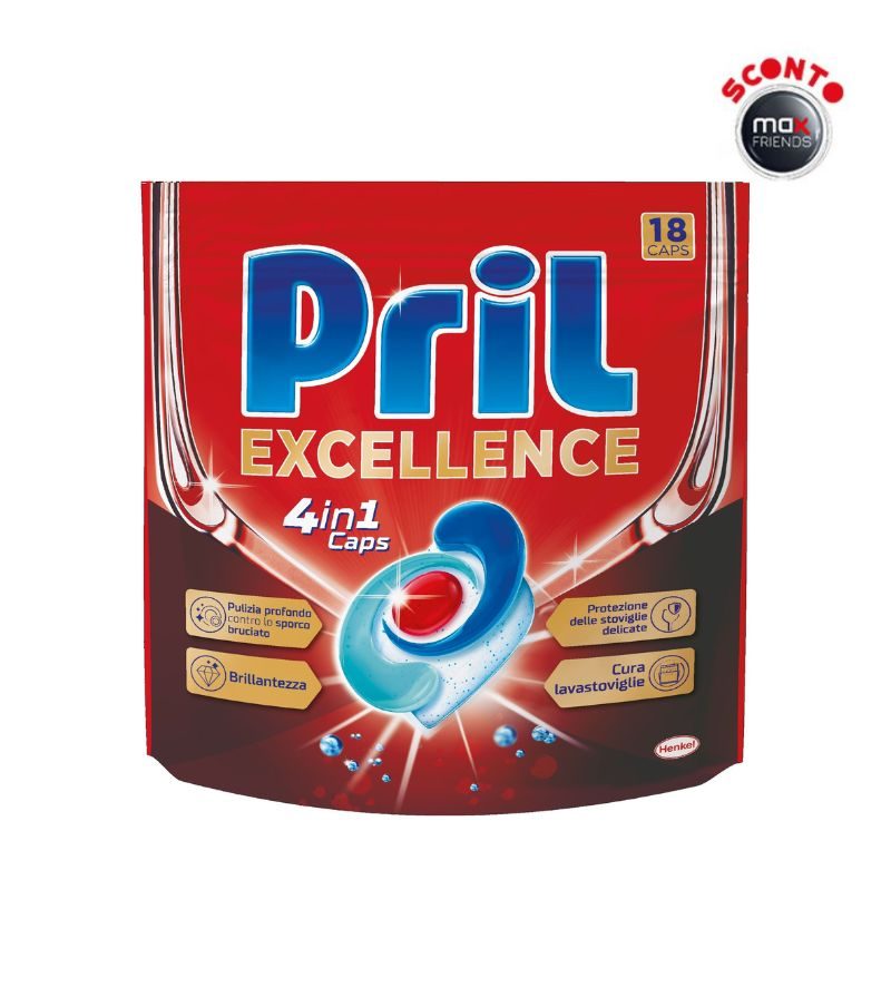 PRIL – Excellence 4 In 1 – 16+2 Caps