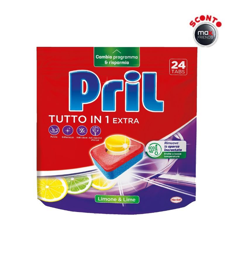 PRIL – Tabs Tutto In 1 Extra  – 24Pz