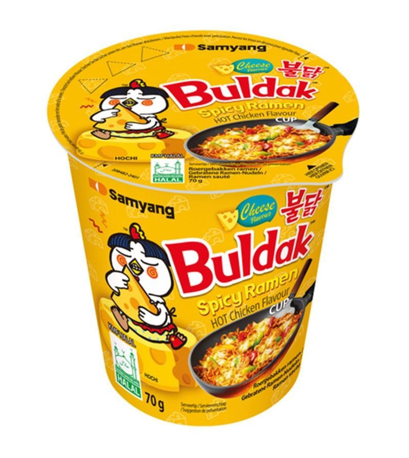 SAMYANG – Buldak Hot Chicken Ramen Cup – 70Gr