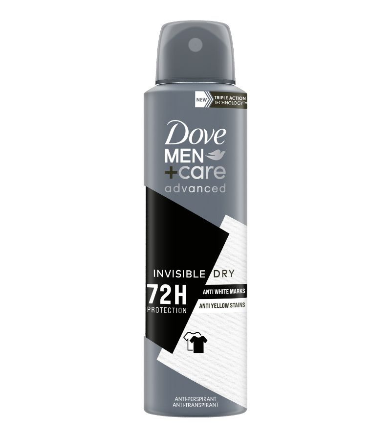 DOVE – Deodorante Spray Men Invisible Dry – 150Ml