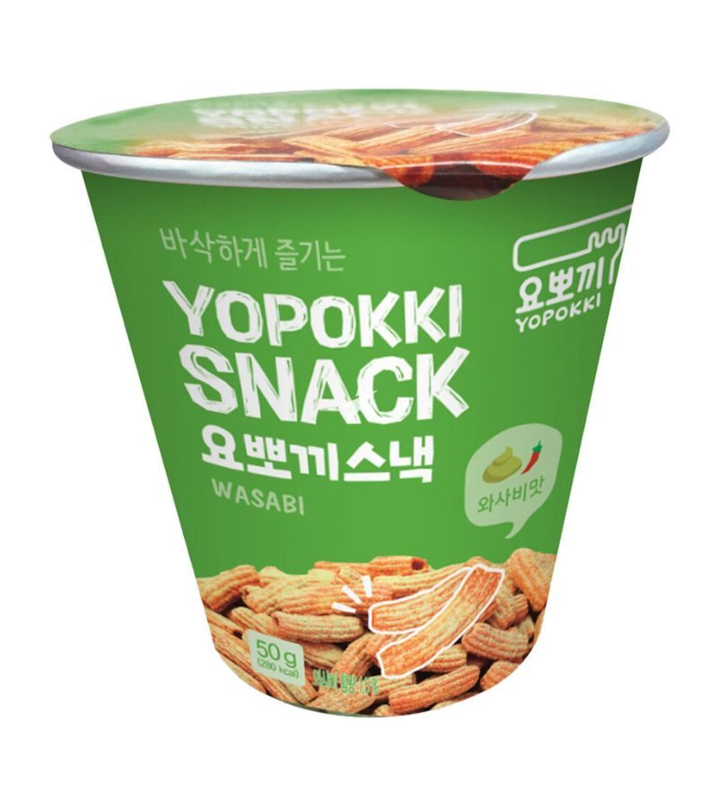 YOPOKKI – Snack Wasabi – 50Gr