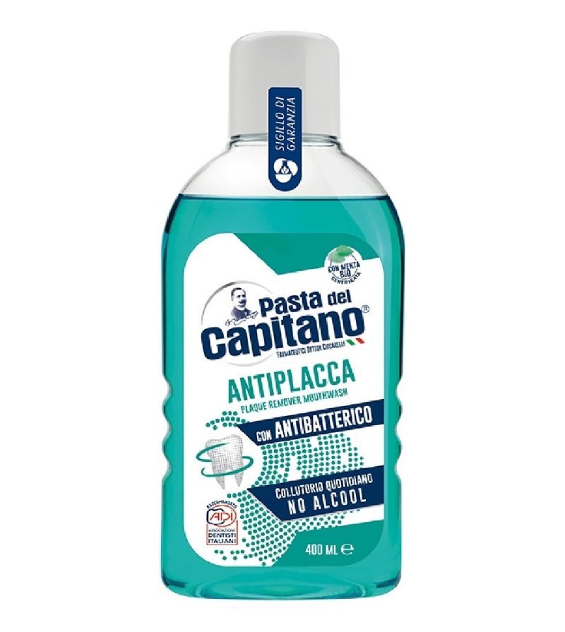 CAPITANO – Colluttorio Antiplacca Con Antibatterico – 400Ml