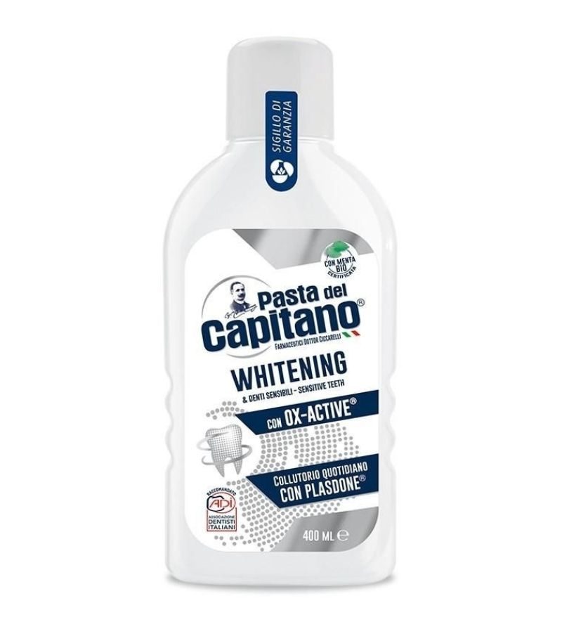 CAPITANO – Colluttorio Whitening Con Ox Active – 400Ml