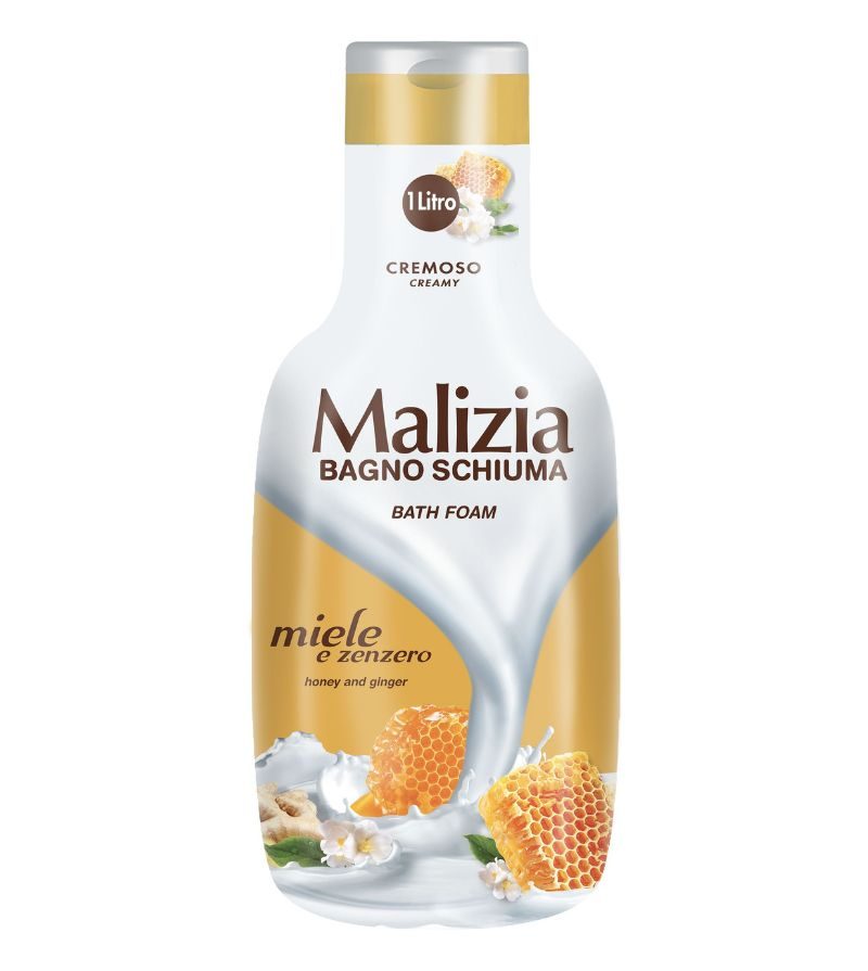 MALIZIA – Bagnoschiuma Miele E Zenzero – 1Lt