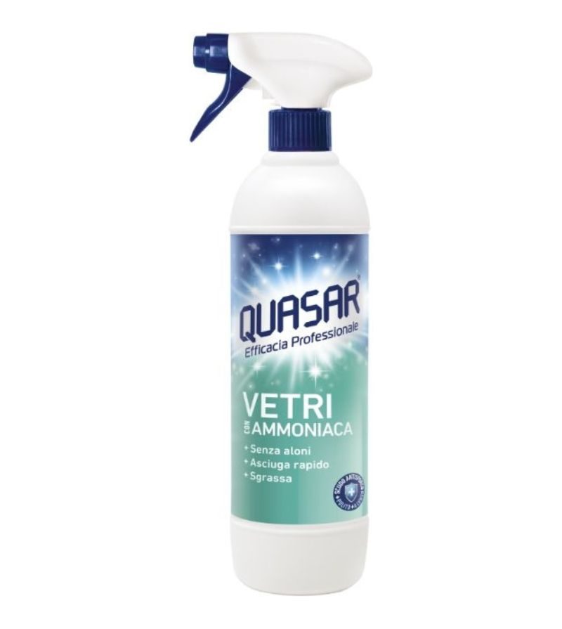 QUASAR – Spray Vetri Ammoniaca – 580Ml