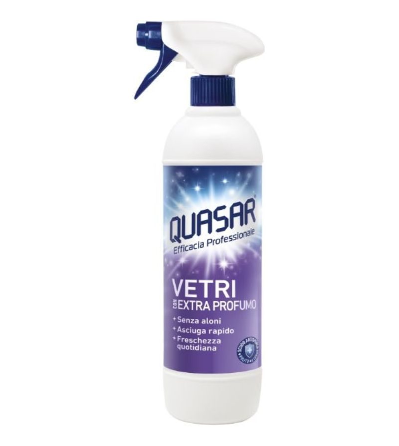 QUASAR – Spray Vetri Extra Profumo – 580Ml