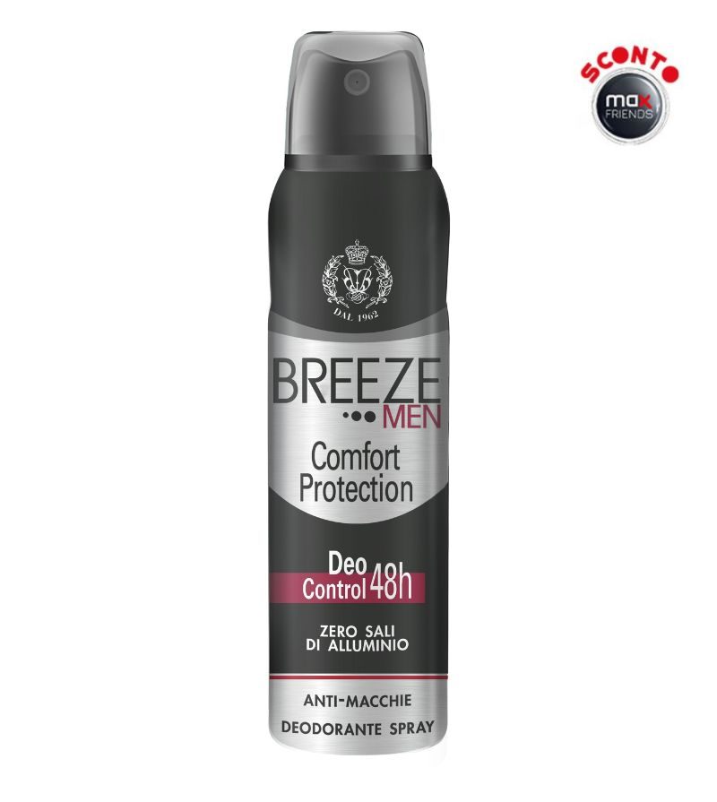 BREEZE – Deodorante Spray Men Comfort – 150Ml