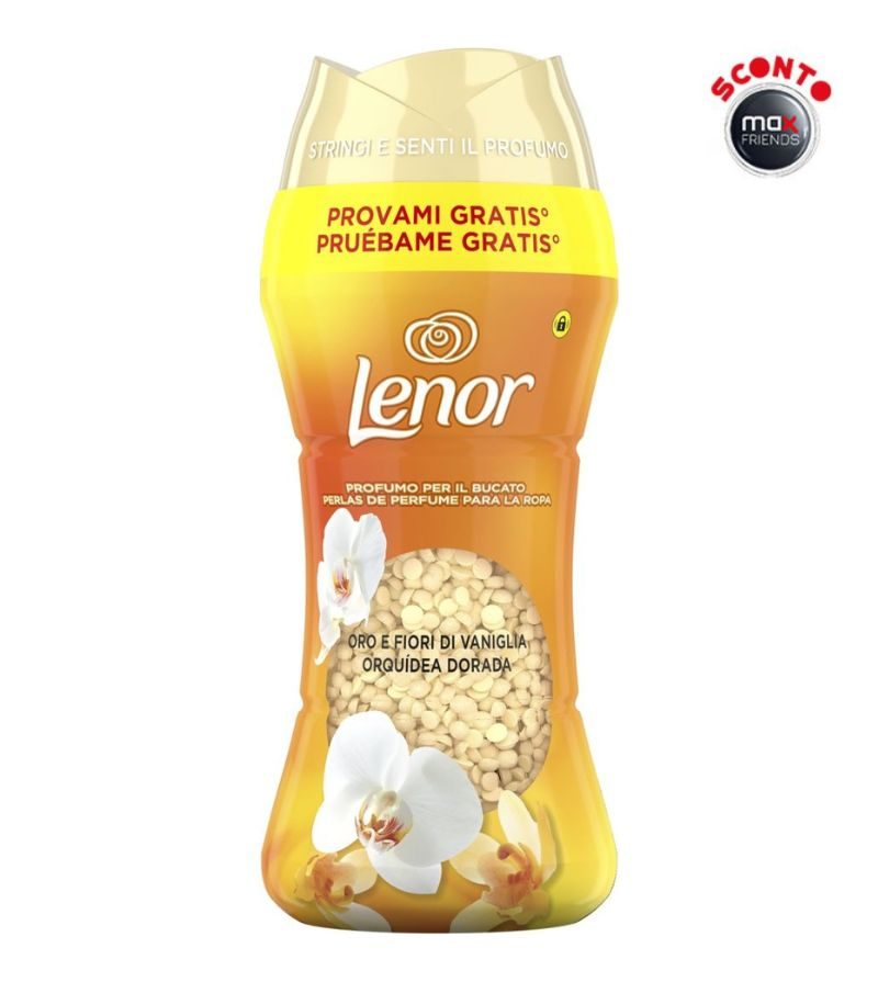 LENOR – Perle Oro Fiori Vaniglia – 195Gr